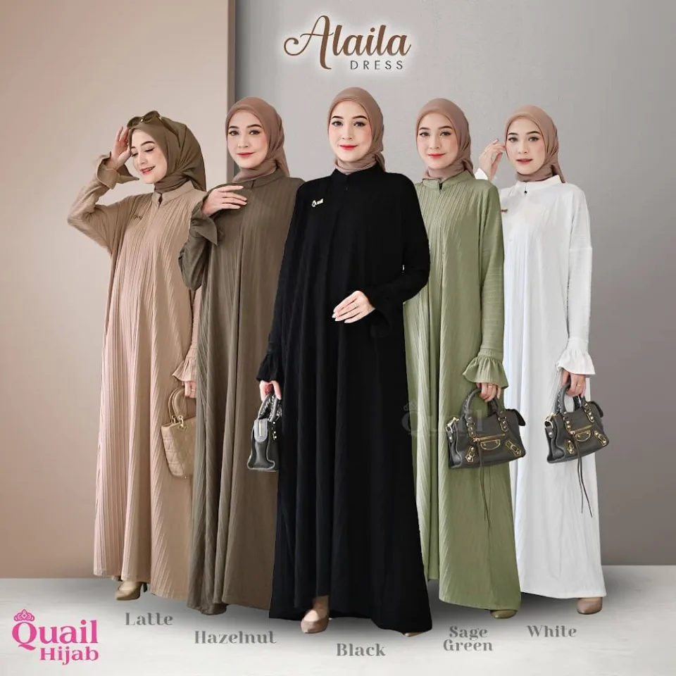 Alaila Dress — Gamis & Dress