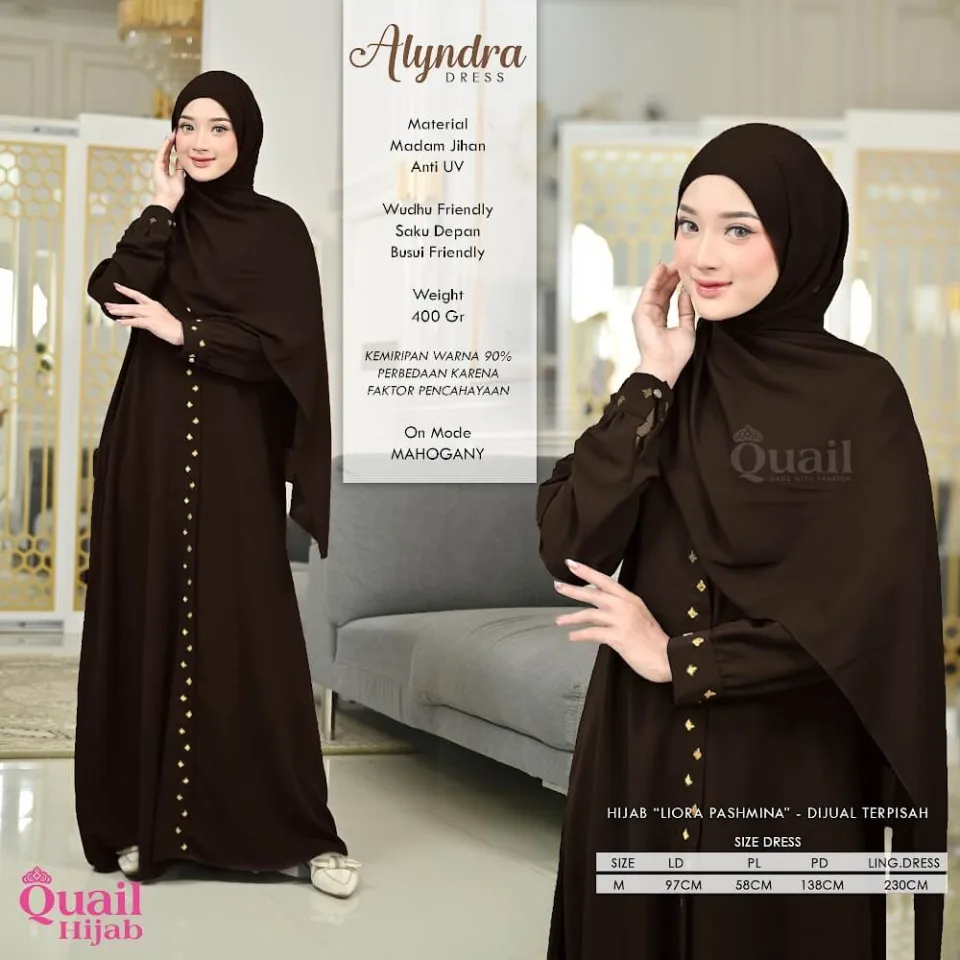 Alyndra Dress — Gamis & Dress