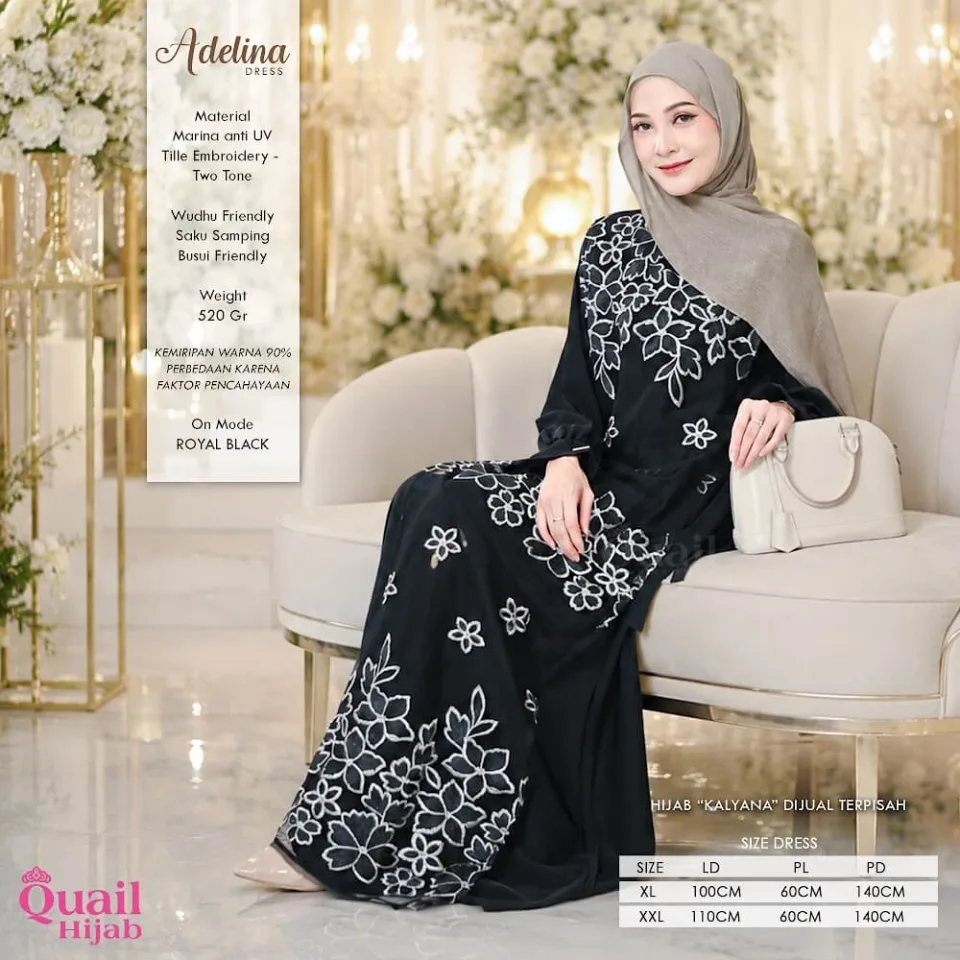 Adelina Dress — Gamis & Dress