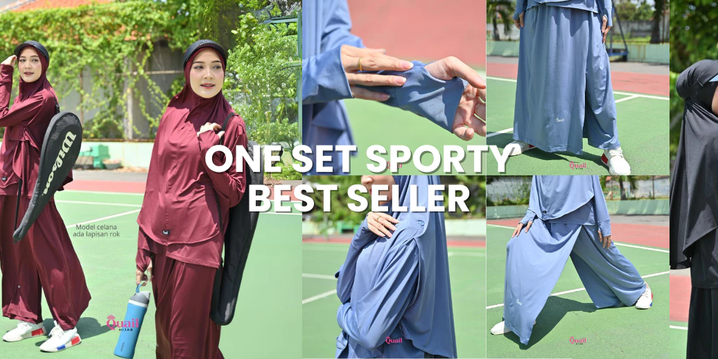 Sporty Syar'i with Quail Hijab